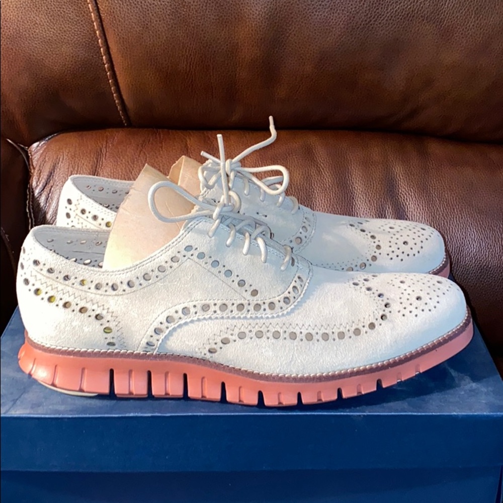 Cole Haan Zero ground Wing Mens Suede Shoe